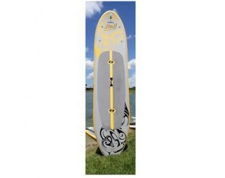 Inflatable Stand-up Bali Paddleboard with 3 pc. Aluminum Paddle, 128-Inch