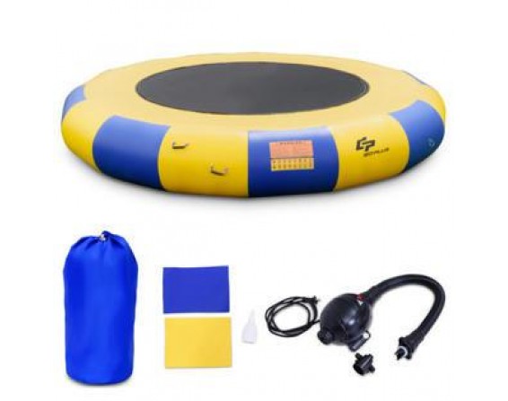 15ft Inflatable Water Bounce Platform Jump Floated Water Trampoline Water Sport