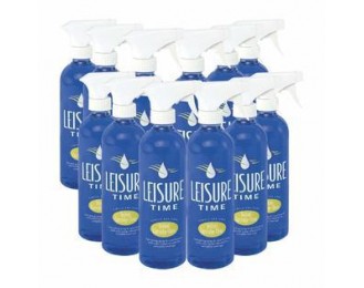 12 PK Leisure Time Instant Spa Hot Tub Filter Cartridge Cleaner Spray 1 Pint Ea