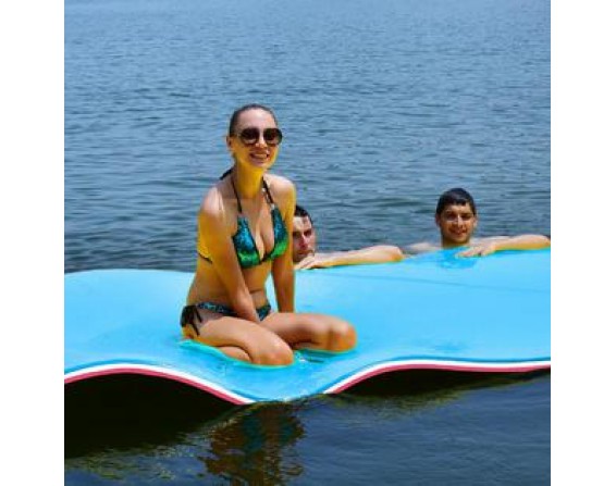 3 Layer Tear-proof Water Mat  Pad Island Water Relaxing 9' x 6'