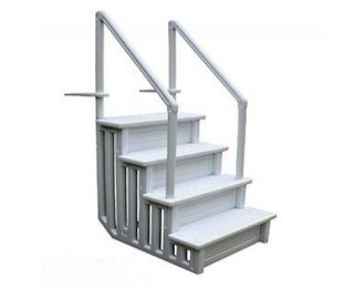 Swimming Pool Ladder Heavy Duty Step System Entry Non Slippery Above Ground