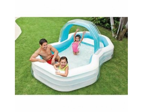 Cabana Swim Center Pool Family Outdoor Fun Kids Party Water Toy Patio Backyard