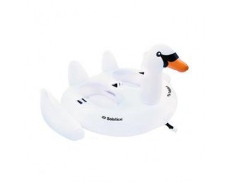 Inflatable Double Giant Swan Towable Float, 96-Inch