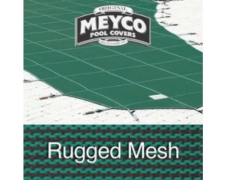 16 x 32 Rectangle Rugged Mesh Green Safety