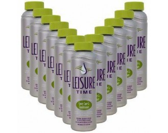 12 PK Leisure Time Cover Care & Conditioner For Spa Hot Tub 1 Pint Each