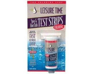 12 PK Leisure Time Spa & Hot Tub 4 Way Test Strips BROMINE 50 ct Bottle Each