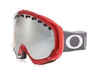 Crowbar USA Olympic Snow Goggles, Red/Grey, Black Iridium