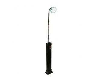 18 L 85 In. Led Lighted Eco-Friendly Solar-Powered Poolside Shower Station