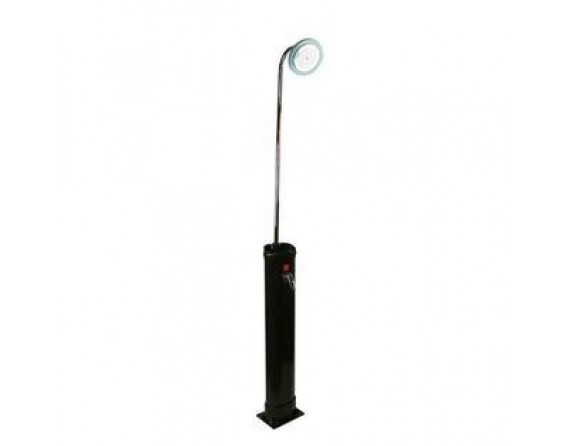 18 L 85 In. Led Lighted Eco-Friendly Solar-Powered Poolside Shower Station
