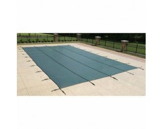 16-ft x 32-ft Rectangular In Ground (Pool Size: 16 by 32-Feet|Green)